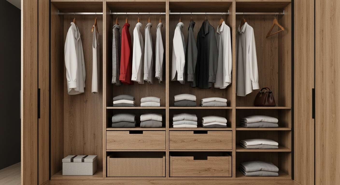 Optimiser le rangement int&eacute;rieur de l'armoire