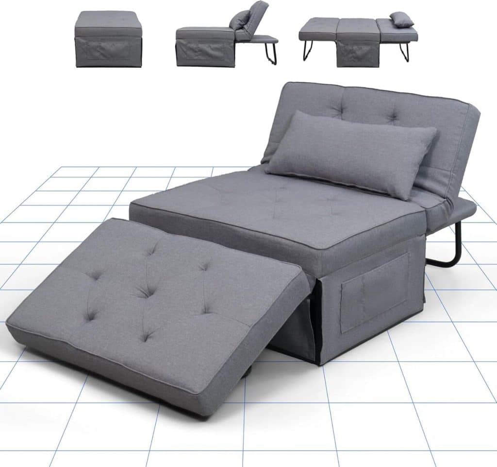 Test du fauteuil-lit convertible FLEXISPOT 3 en 1