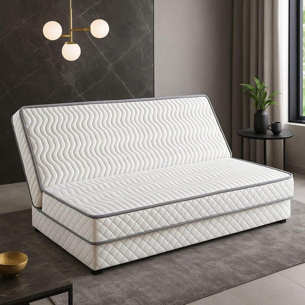 Test literie Julien matelas très ferme clic clac 140x190