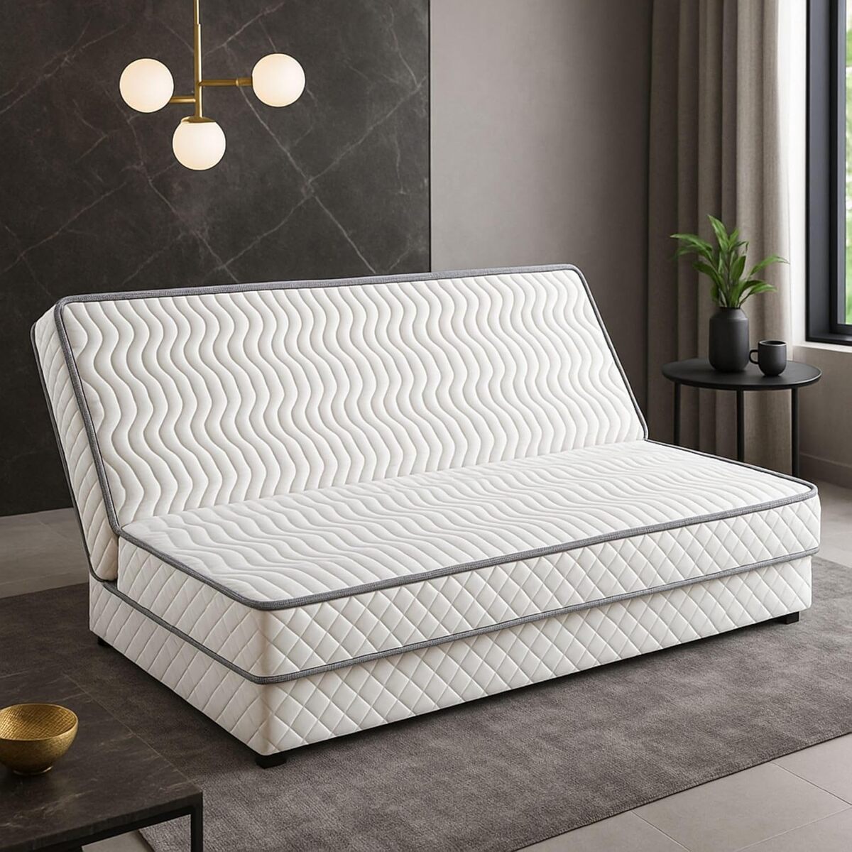 Test literie Julien matelas très ferme clic clac 140x190