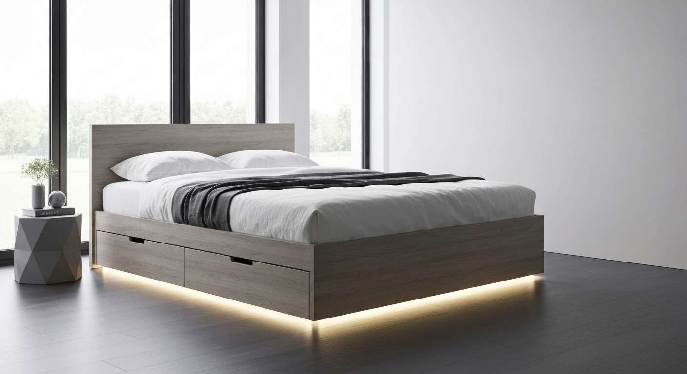 Design minimaliste et int&eacute;gration des led