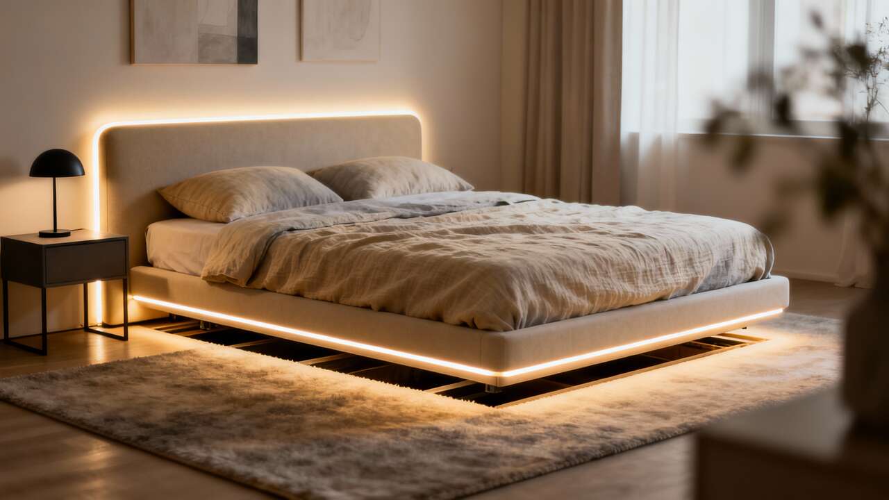 Lit coffre : les avantages des modèles avec led