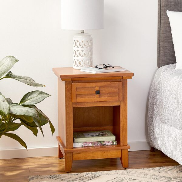 Home Styles Arts & Crafts Cottage Oak Table de Nuit par Home Styles, 1 tiroir