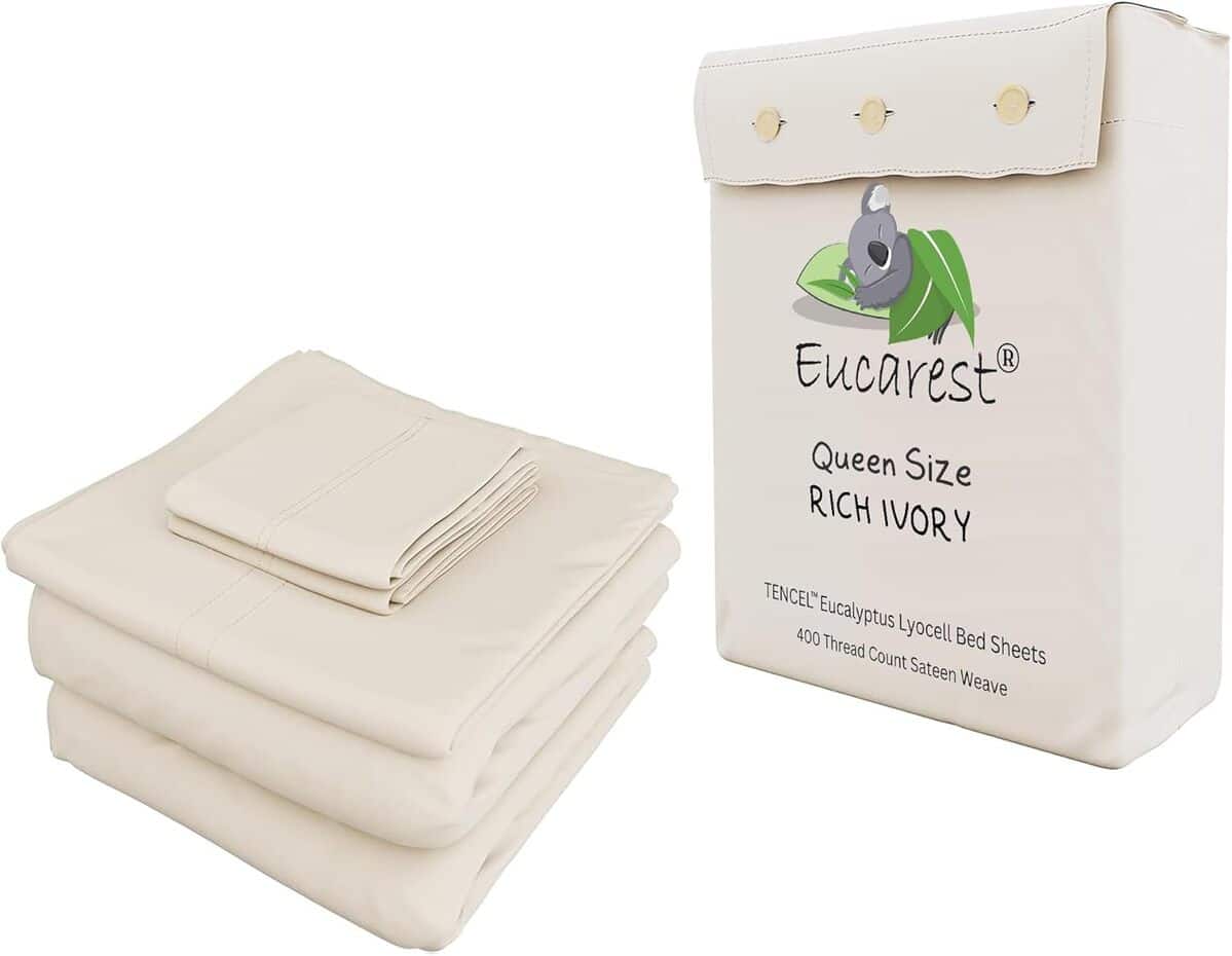 Avis sur draps eucalyptus Tencel bio régulateurs grand lit