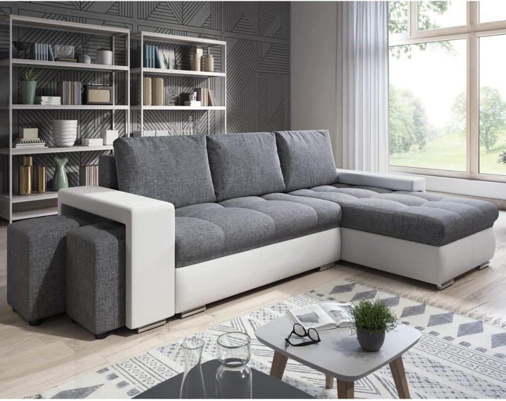 Test : canapé d'angle Simon lestockdesign convertible 3 places