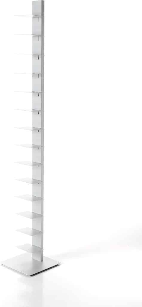 Test de la bibliothèque BBB Italia Sapiens 202 cm blanche