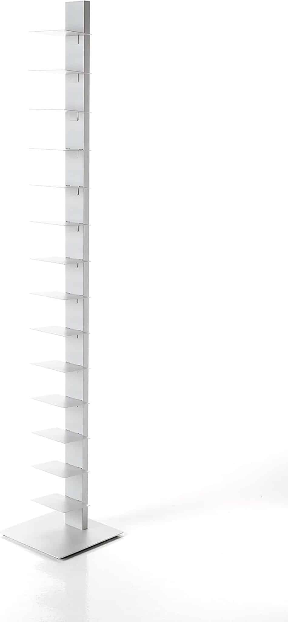 Test de la bibliothèque BBB Italia Sapiens 202 cm blanche