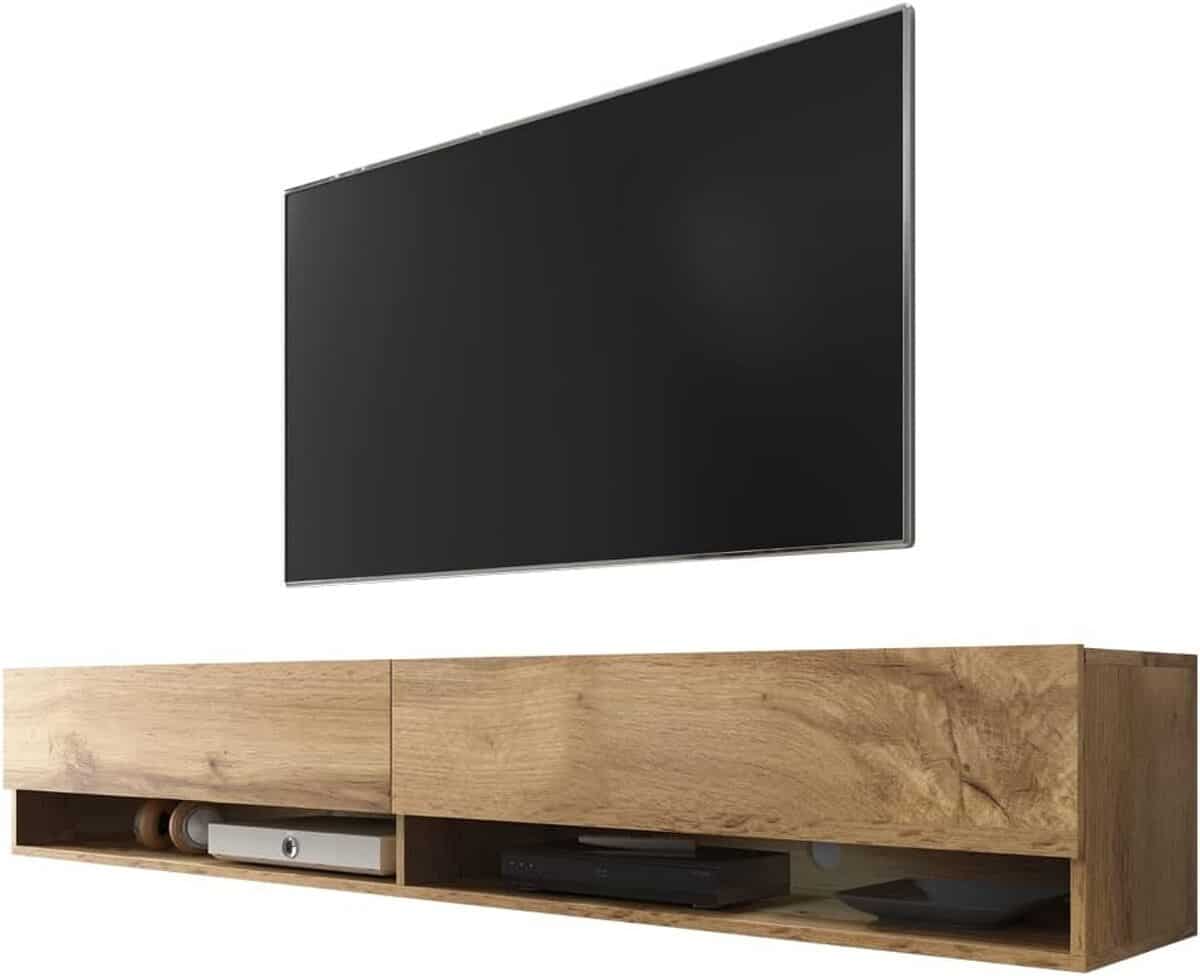 Test du meuble tv Selsey effet chêne Wotan 180 cm