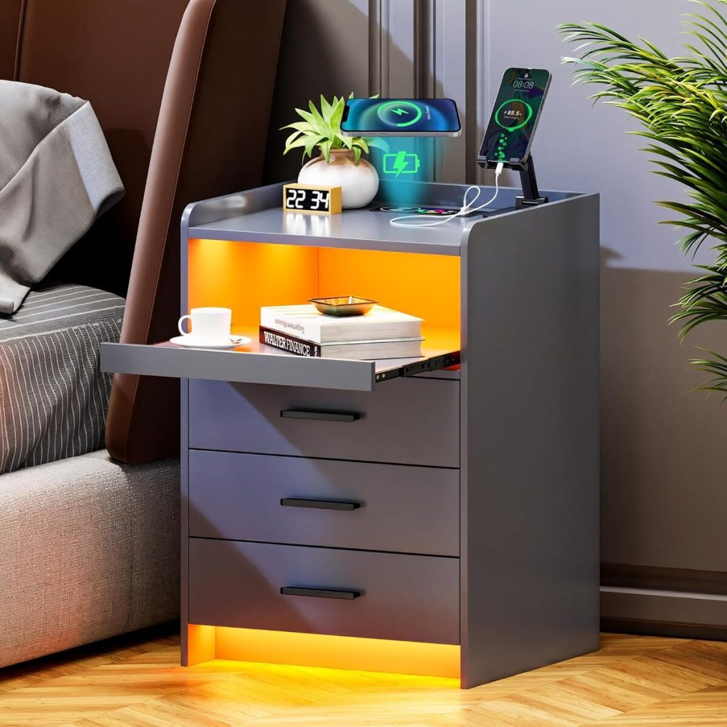 Test : lvifur LED table de chevet chargeur pratique et coloré