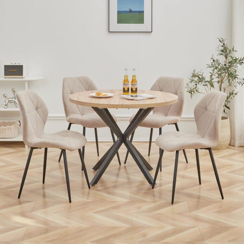 Test : table et chaises GrandCA HOME - élégance et confort pour votre salle à manger