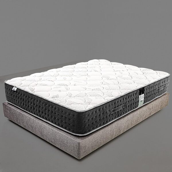 Luxury Literie | Matelas Sérénité 150 x 190 cm | Ressorts Ensachés | Mousse Haute Densité | Indépendance de Couchage | Soutien Equilibré et Durable | 27cm