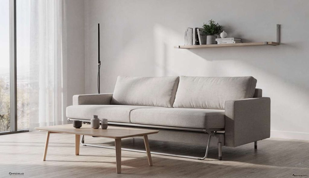 Canapés convertibles design : gain de place et style