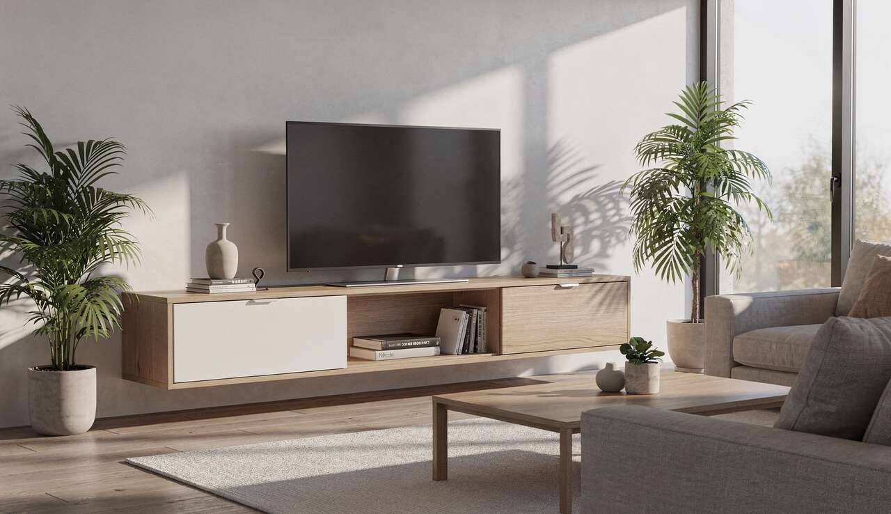Meubles TV design et rangement : allier esthétique et fonctionnalité