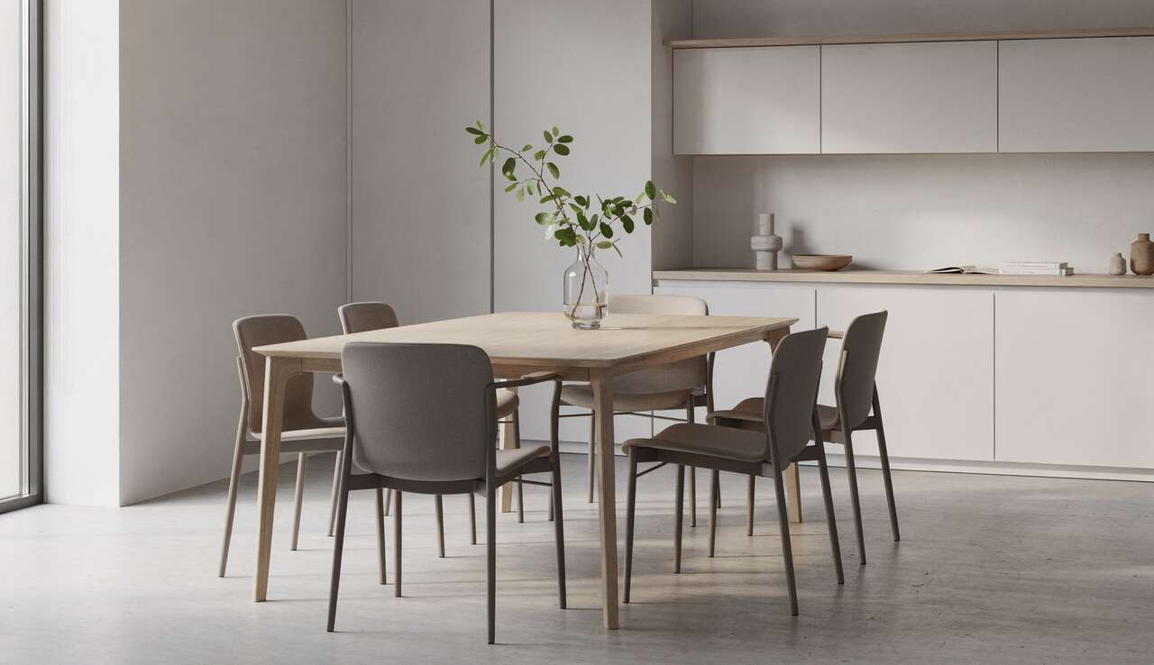 Focus minimalisme : tables à manger épurées pour intérieurs design
