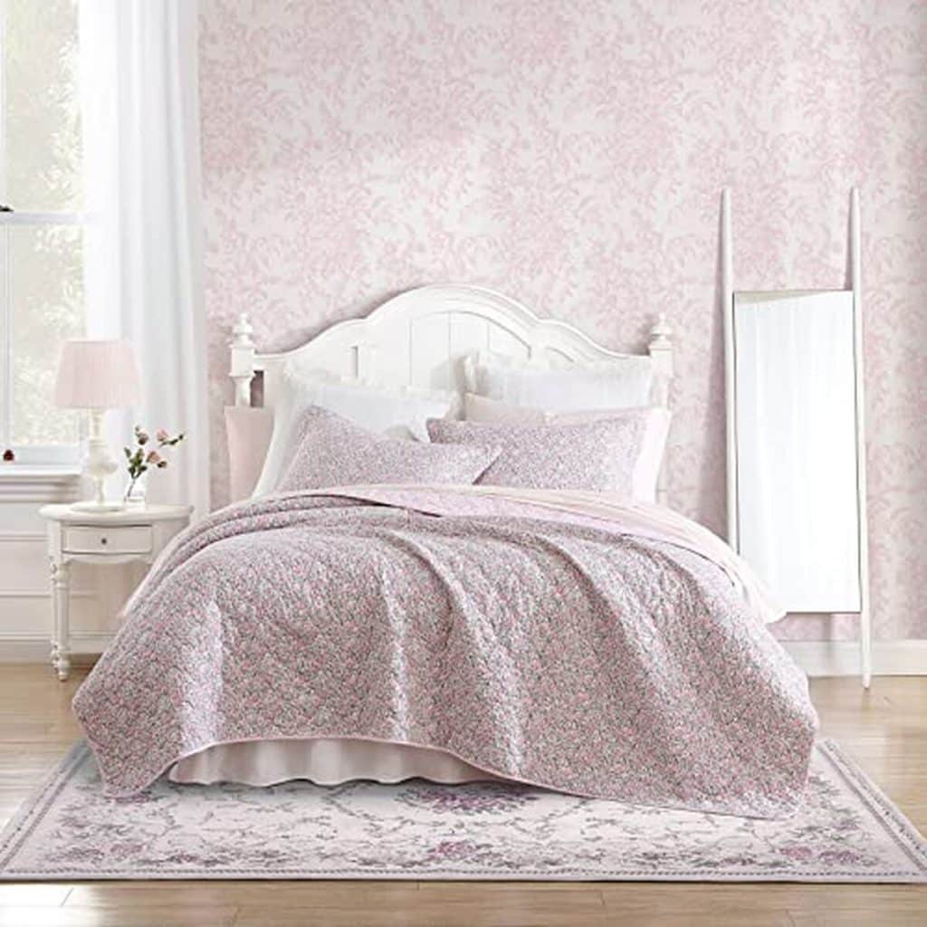 Avis : parure de lit Laura Ashley Loveston rose