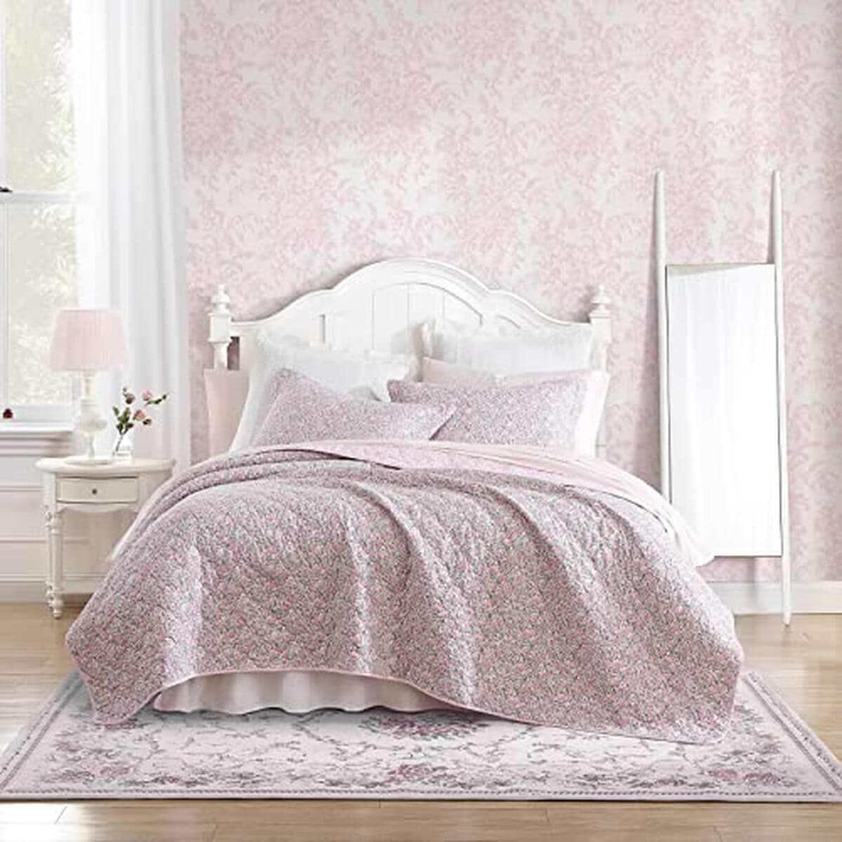Avis : parure de lit Laura Ashley Loveston rose