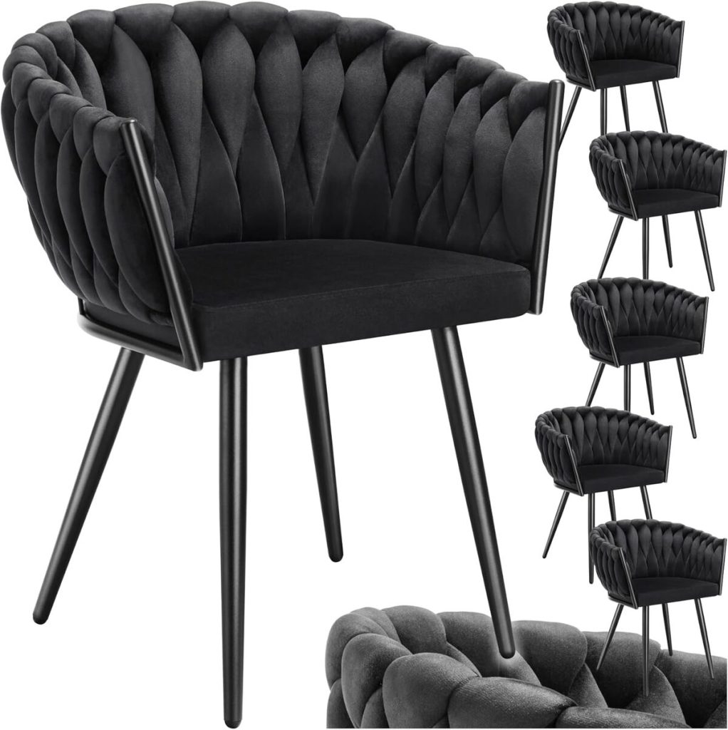 Test : lot de 6 chaises ergonomiques TecTake pour la salle à manger