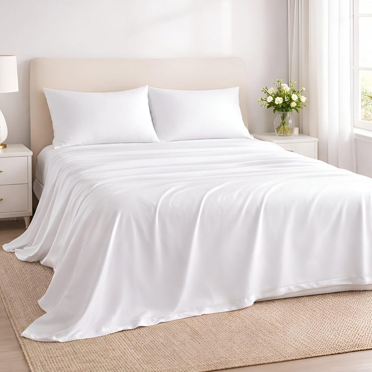 Test parure Rajlinen 8 pièces : élégance et confort pour lit king-size