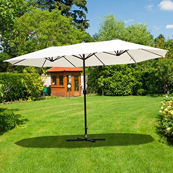 Découvrez les avantages du parasol double Outsunny 4, 6 m crème, idéal pour vos moments en extérieur. Lire notre test complet pour faire le bon choix  !