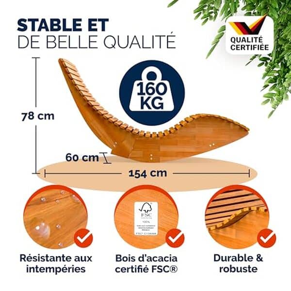 Découvrez notre revue détaillée sur la chaise longue pliable en bois Casaria pour jardin et sauna : confort, élégance et praticité réunis pour vos moments de détente en extérieur.