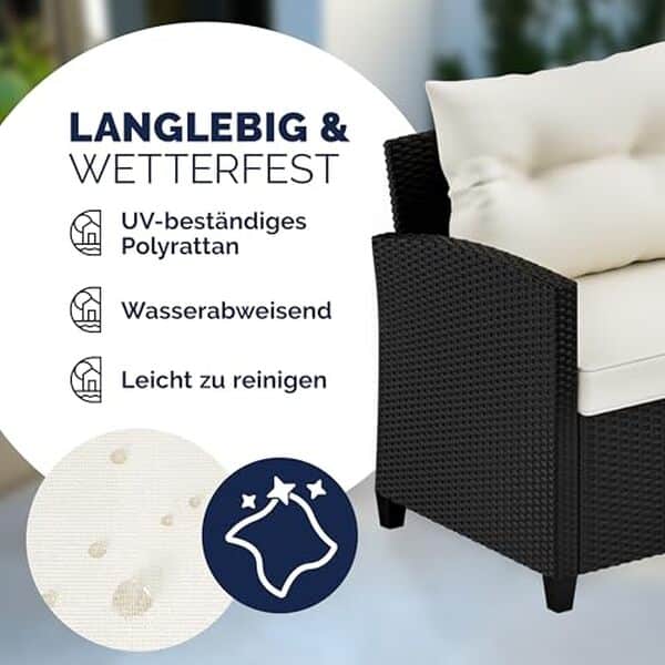 Découvrez le test complet du salon de jardin Casaria en résine tressée : design, confort et test d'endurance pour un mobilier de qualité adapté à tous vos espaces extérieurs.