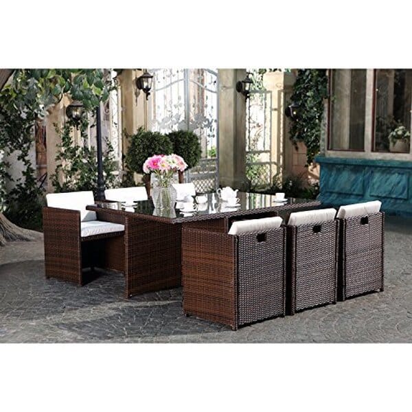 Découvrez notre avis complet sur le salon de jardin encastrable Miami de Concept Usine : alliant confort et design, transformez votre espace extérieur en oasis moderne et stylée.