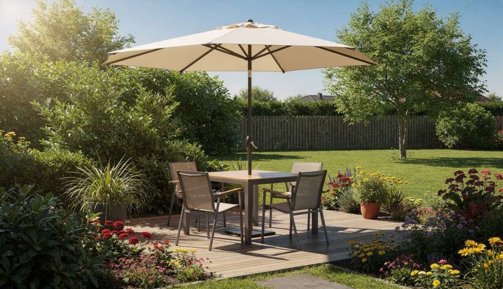 Comment choisir un parasol de jardin efficace pour l'été