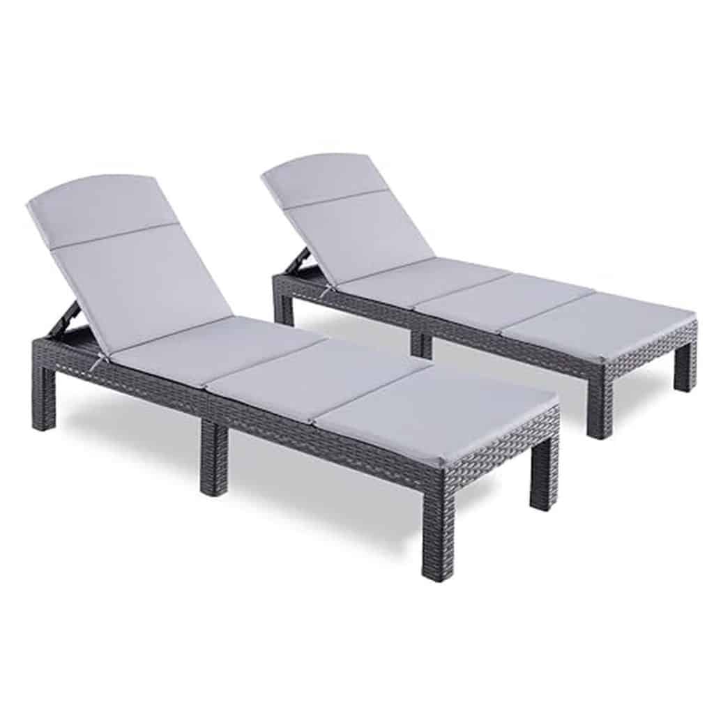 Test chaise longue Bolli : confort et style extérieur