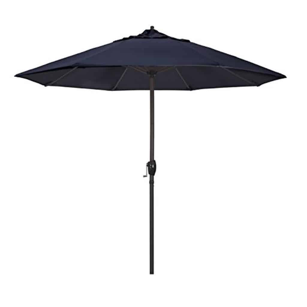 Test du parasol aluminium Californie Umbrella 9 pi tilt auto marine