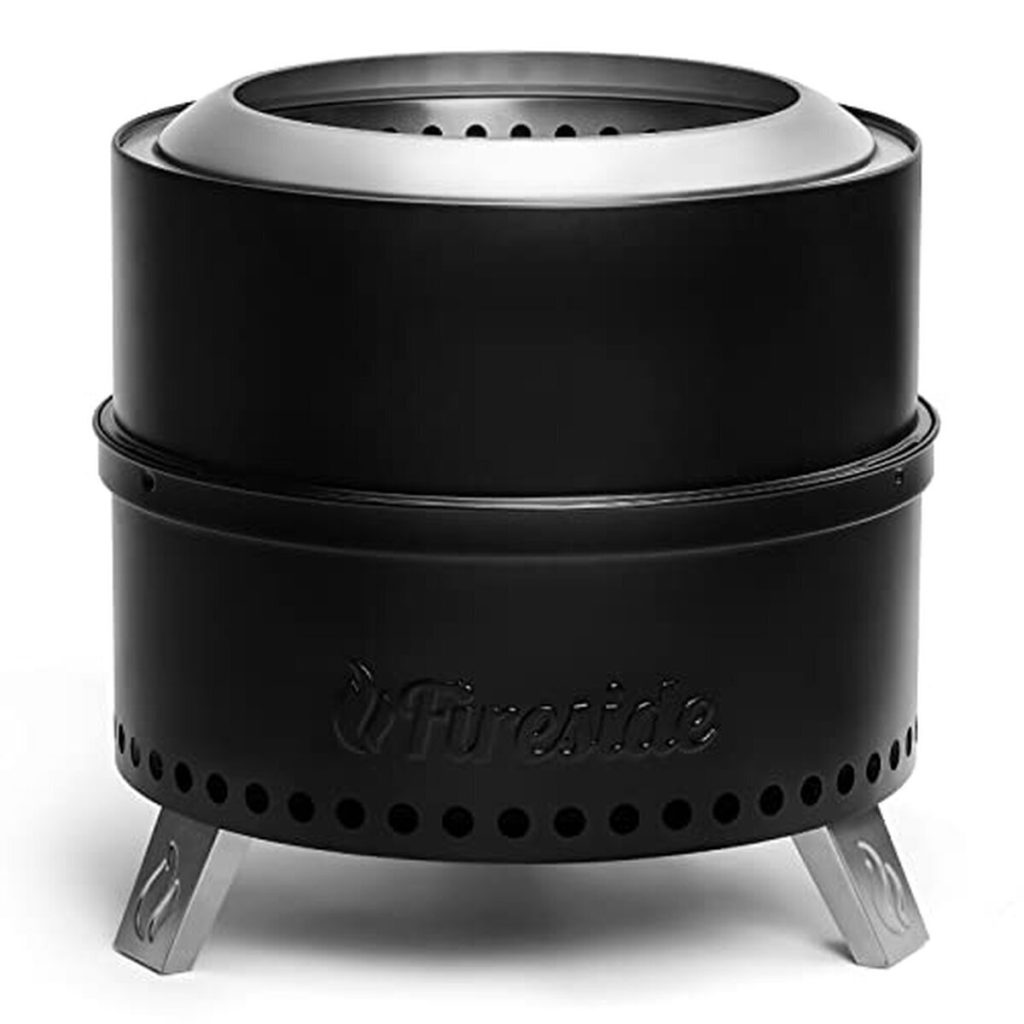 Test : turbro foyer sans fumée 48, 3 cm, réchaud camping acier inoxydable