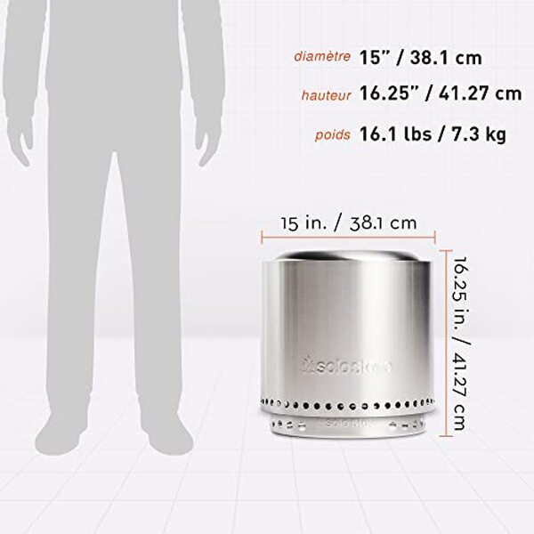 Découvrez l'innovation du brasero Solo Stove Ranger : un design portable sans fumée parfait pour vos soirées en plein air.
