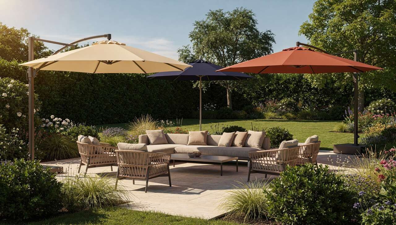 Guide d'achat : parasols déportés, lequel choisir ?