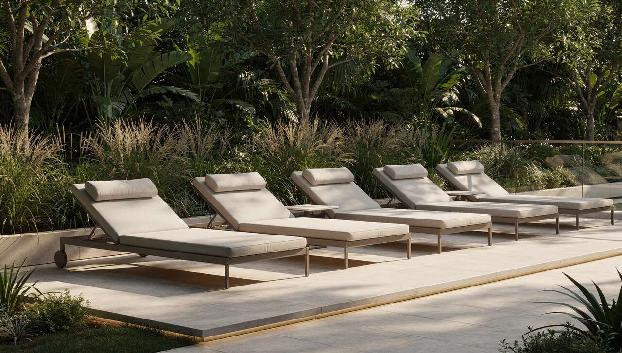 Tendances actuelles : bain de soleil design