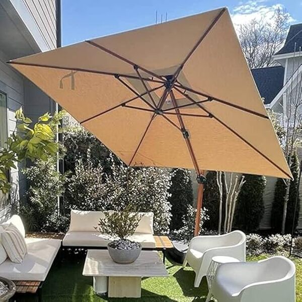 Découvrez notre analyse détaillée du parasol déporté Purple Leaf inclinable à 360° : fiabilité, design et confort pour sublimer votre terrasse