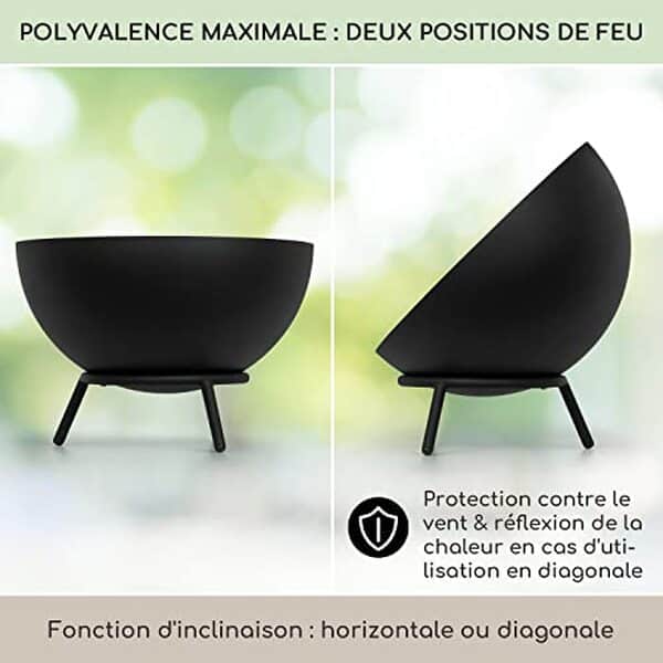 Découvrez le brasero Blumfeldt, un barbecue portable pratique et performant pour des grillades réussies en extérieur.