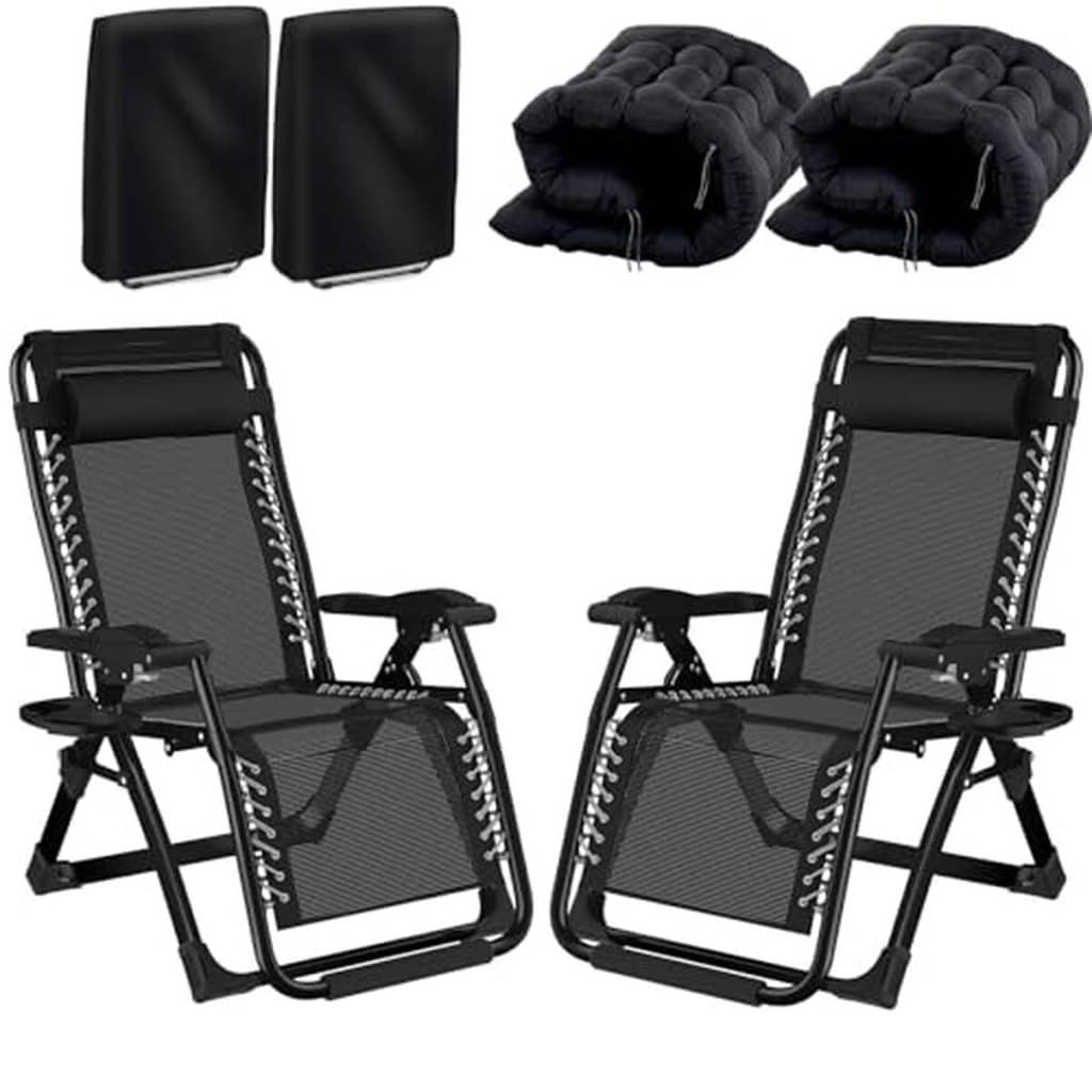 Test : chaises longues Fiutazge ultra-larges avec coussin et dossier réglable
