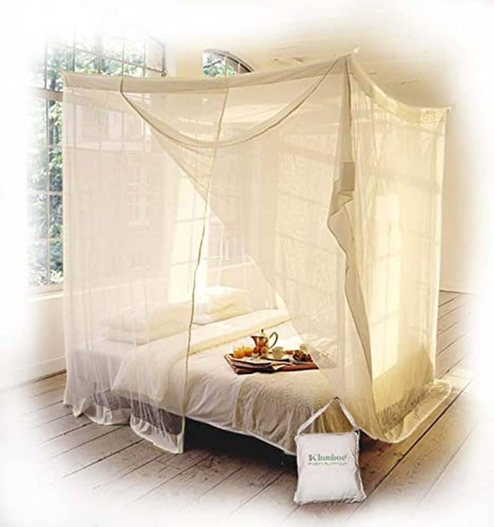 Test de la moustiquaire de lit rectangulaire KLAMBOE® filet anti-insectes