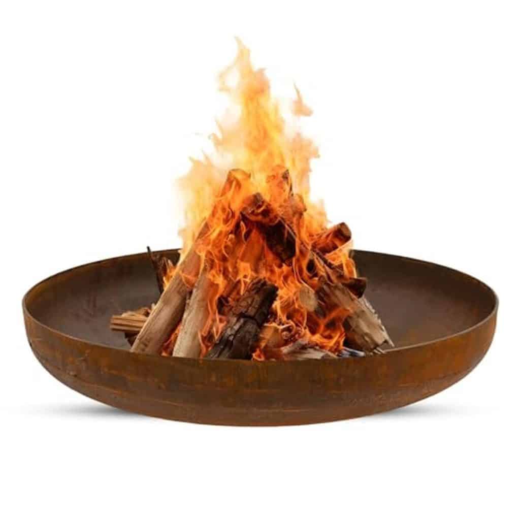 Test du brasero d'extérieur BonFeu BonBowl en acier corten