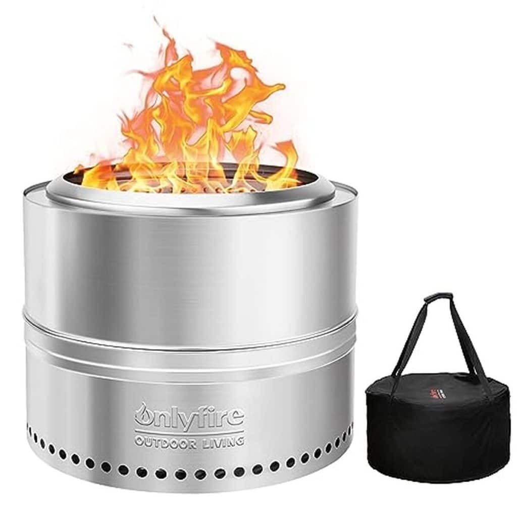 Test du brasero portable Onlyfire 50cm sans fumée