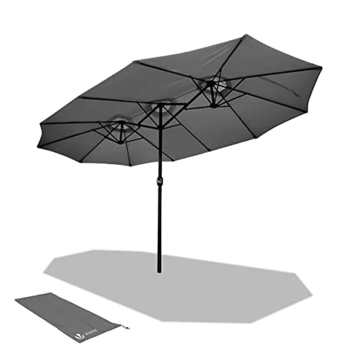 Test du parasol double résistant de vounot
