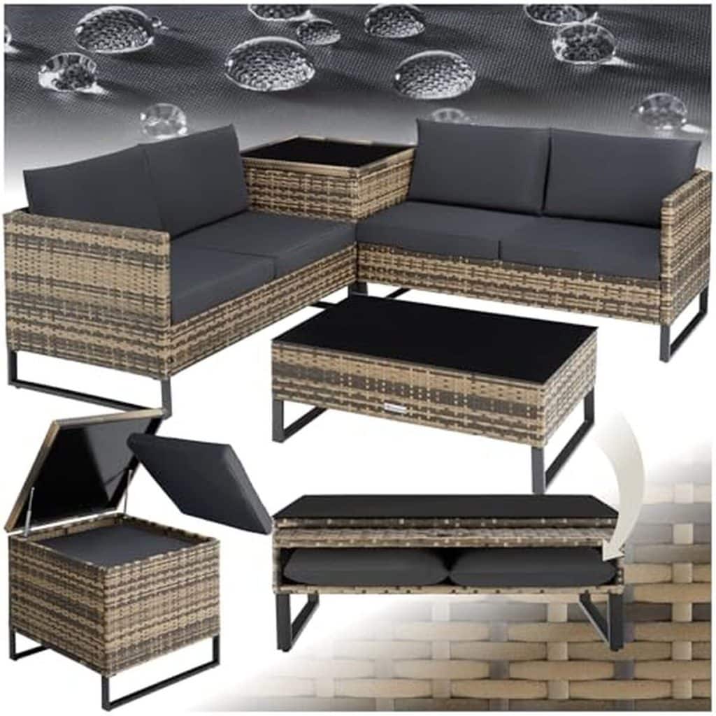 Test : ensemble salon de jardin modulable Tectake®